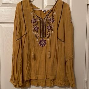 Sonoma peasant style blouse XL